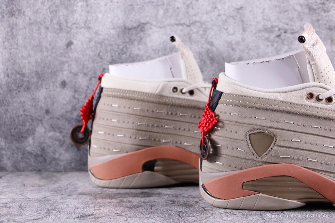 CLOT x Air Jordan 14 Low SP Terracotta