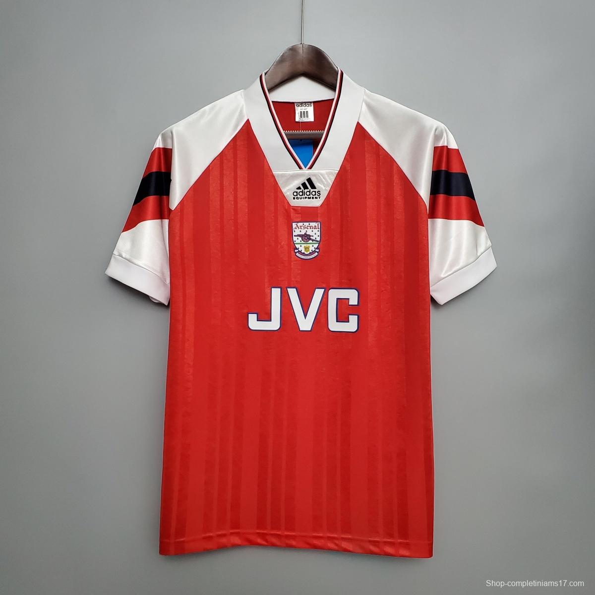 Retro Arsenal 92/93 home Soccer Jersey