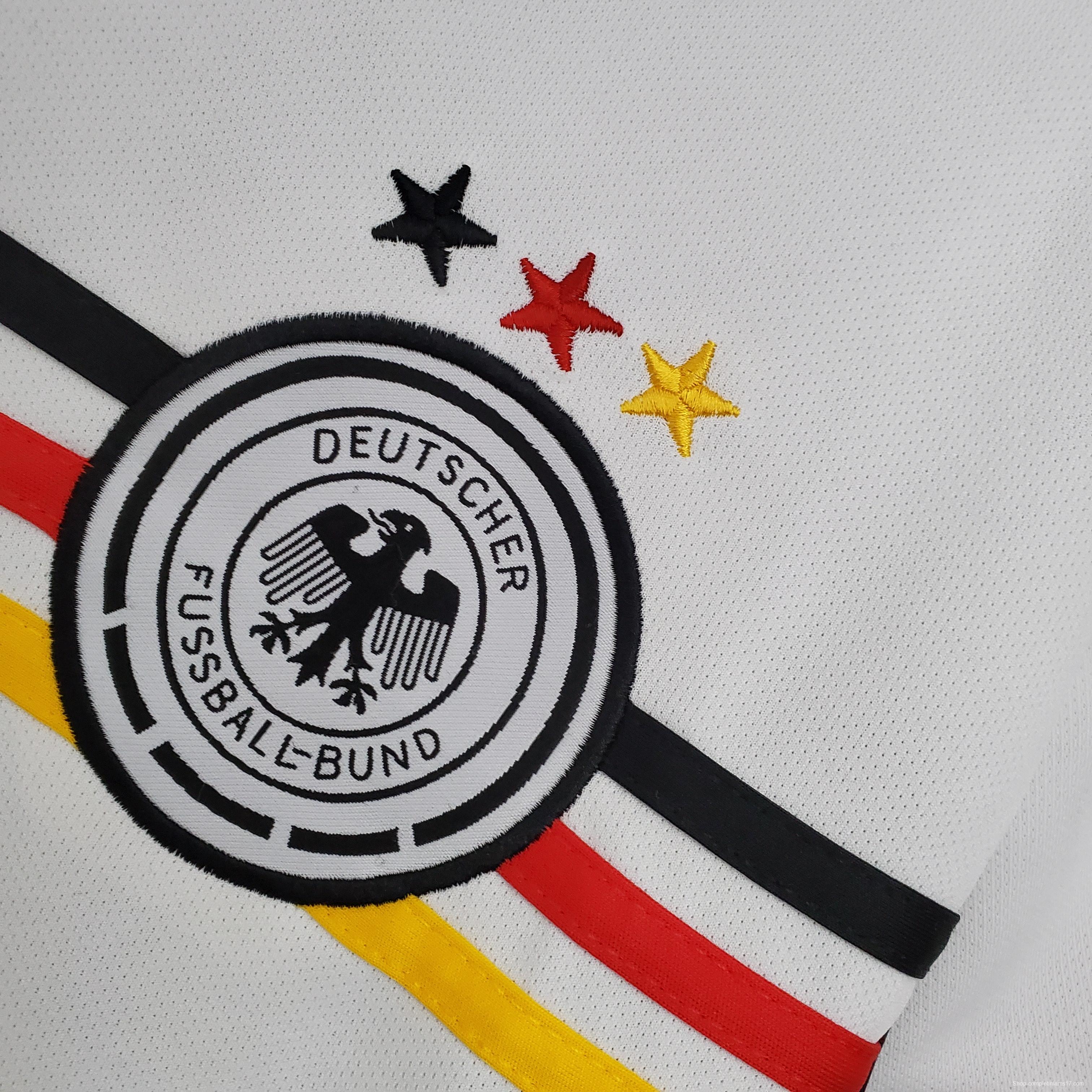 Retro Germany 1998 home Soccer Jersey