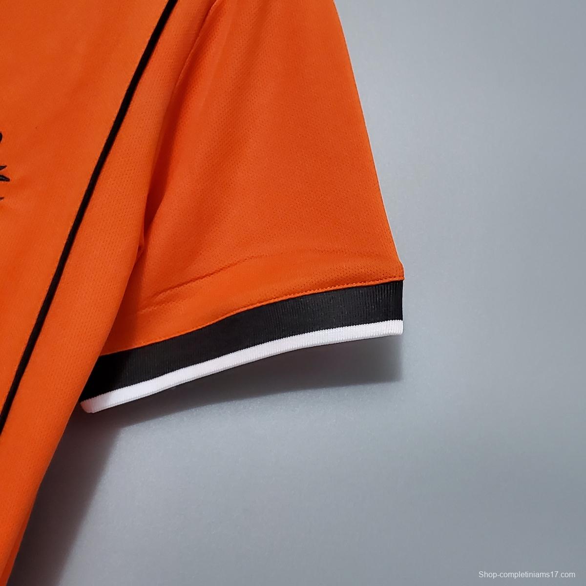 Retro 1998 Netherlands home Soccer Jersey