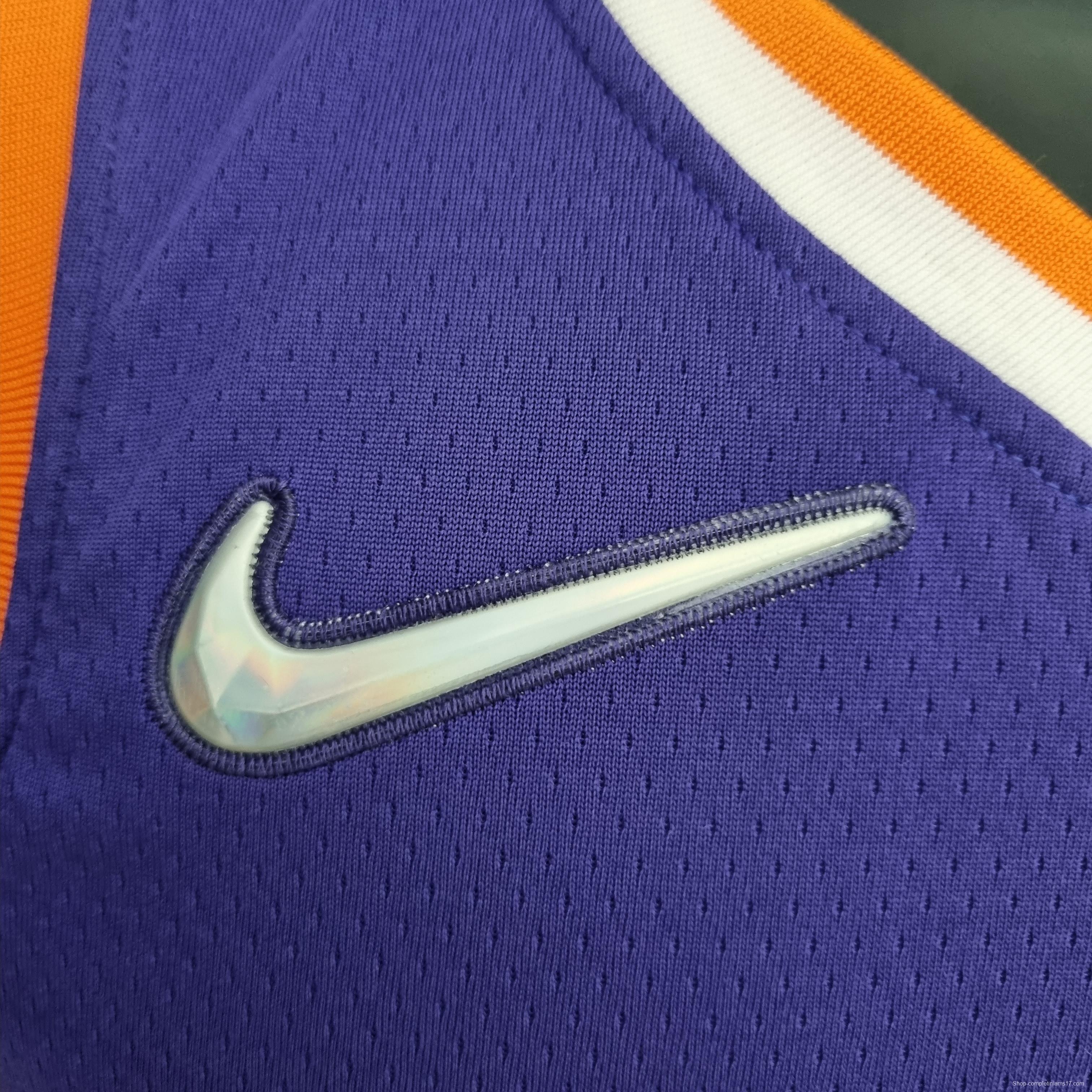 75th Anniversary Nash #13 Phoenix Suns Purple NBA Jersey