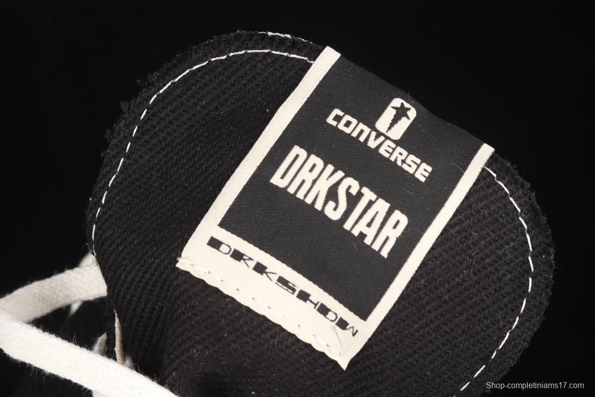 Converse x DRKSHDW international famous designer RickOwens launched a joint series of low-top casual board shoes A00131C