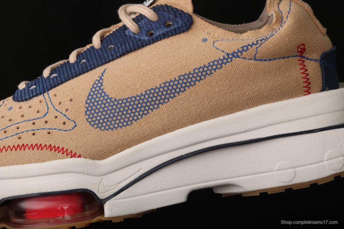 NIKE Air Zoom Type N.354 new deconstructed frosted leather air cushion running shoes CZ7834-100