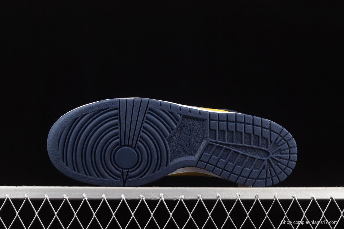 NIKE SB DUNK Low Michigan Michigan color buckle broken backboard fashion casual board shoes DD1391-700