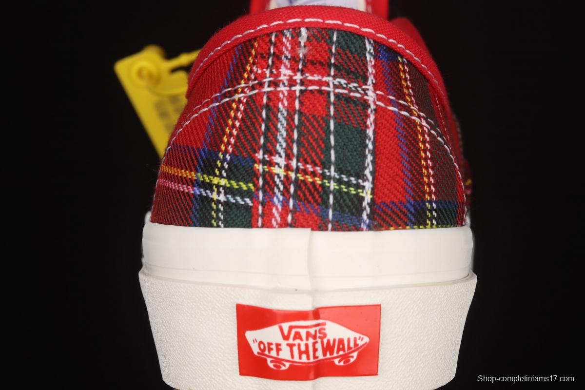 Pendleton x Vans Style 36 joint style Scottish stripe series low-top casual board shoes VN0A54F29GT