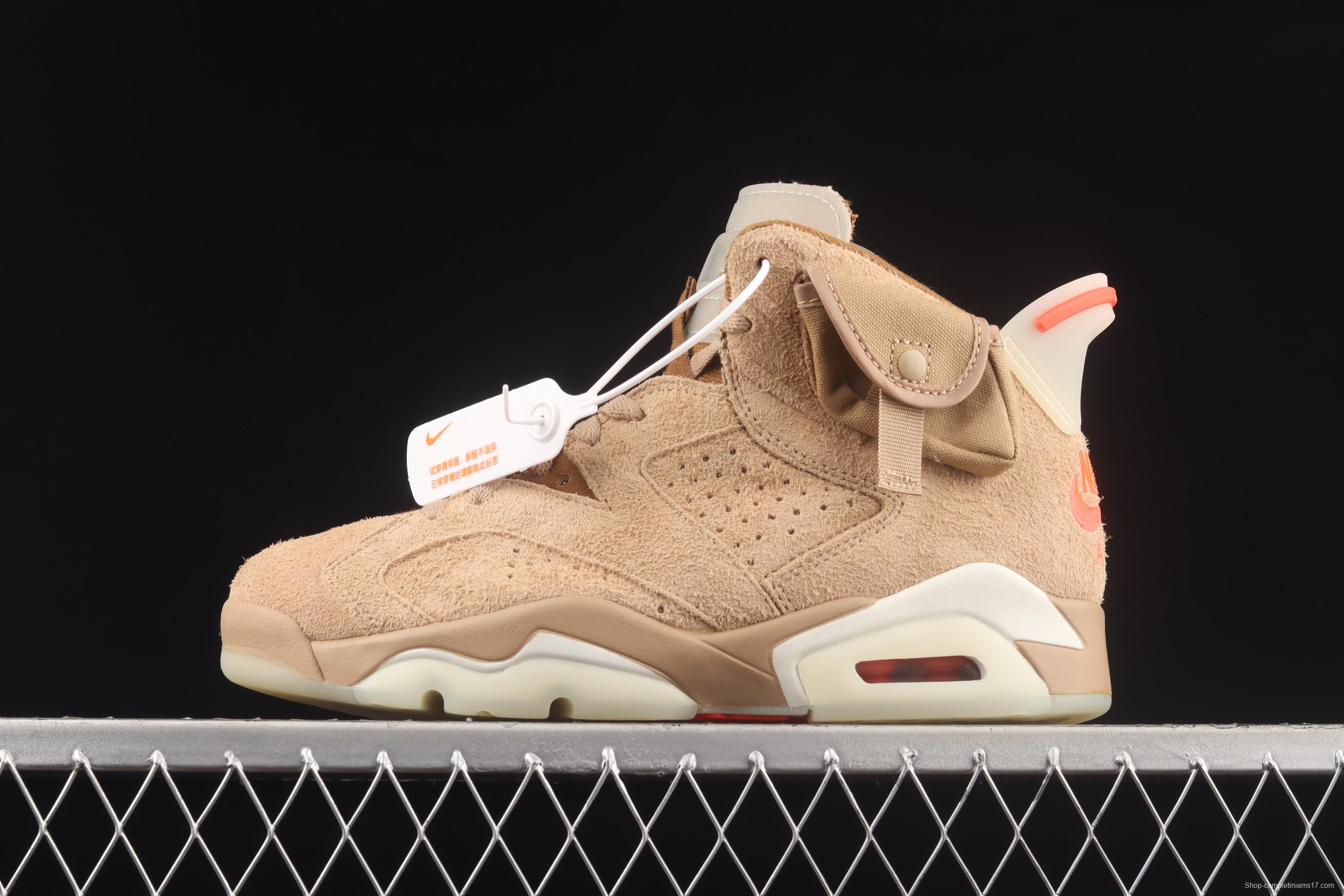 Travis Scott x Air Jordan 6 British Khaki khaki DH0690-200