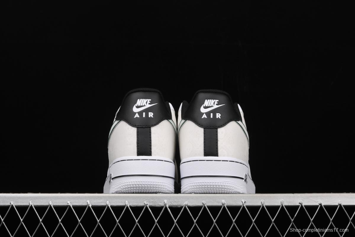 NIKE Air Force 1 Low Day of the DeAdidas Day of the Dead 3M reflective low-top casual board shoes CT1138-100