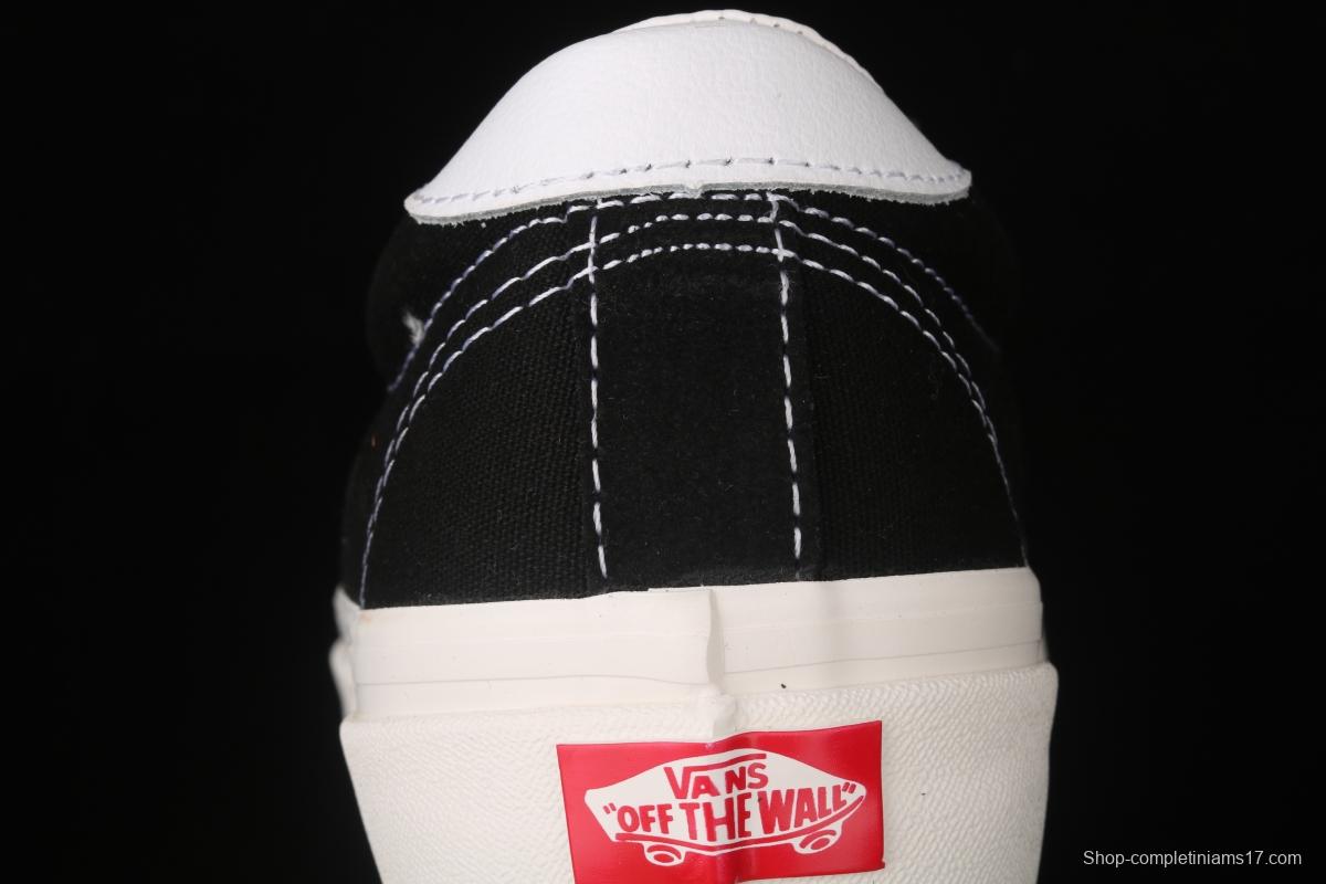 Vans Sport 73 Dx Chen Feiyu with Anaheim classic black and white canvas retro low-top casual board shoes VN0A3WLQUL1