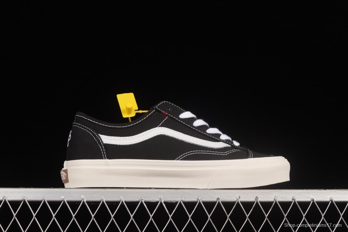 Vans Old Skool Tapered PEACEMINUSONE classic black and white small head low-top casual shoes VN0A54F41KP