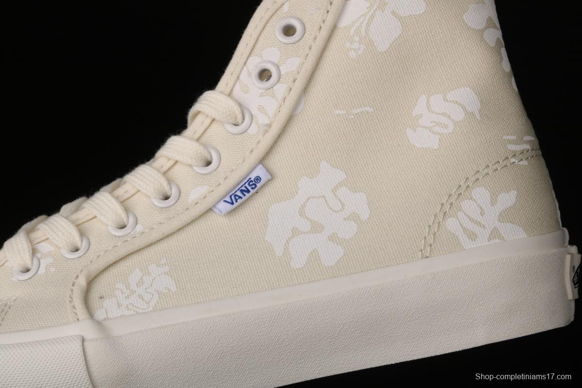 Vans Vault OG Style 24 Lx White Flower retro Joint style Zhongbang Leisure Board shoes VN0A5HUT5J5