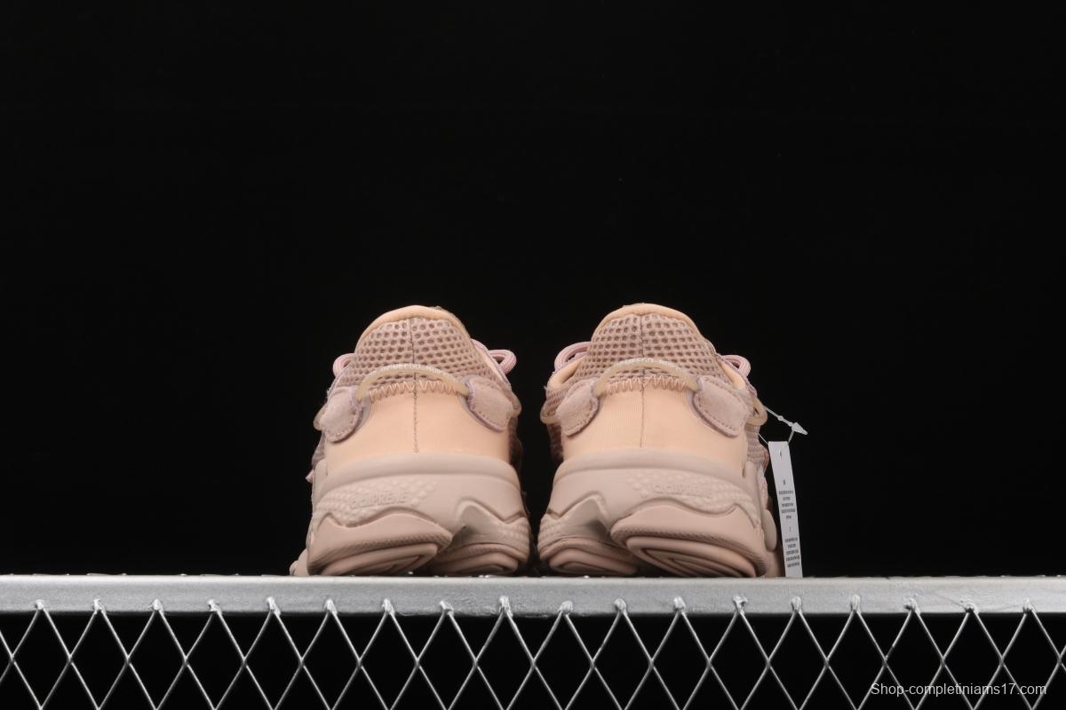 Adidas Originals Ozweego W FY2024 Darth clover retro 3M reflective breathable running shoes