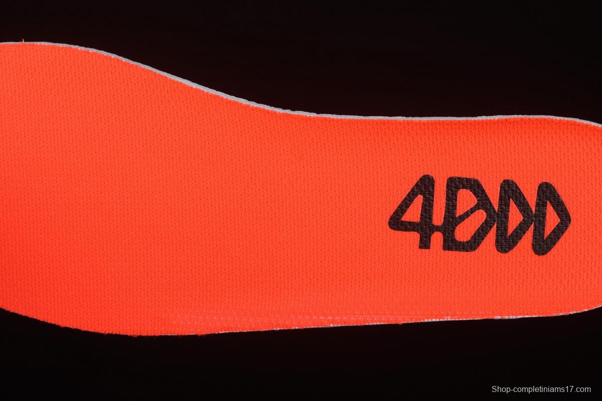 Adidas 4D FWD FY3963 black solar red 4D printed running shoes