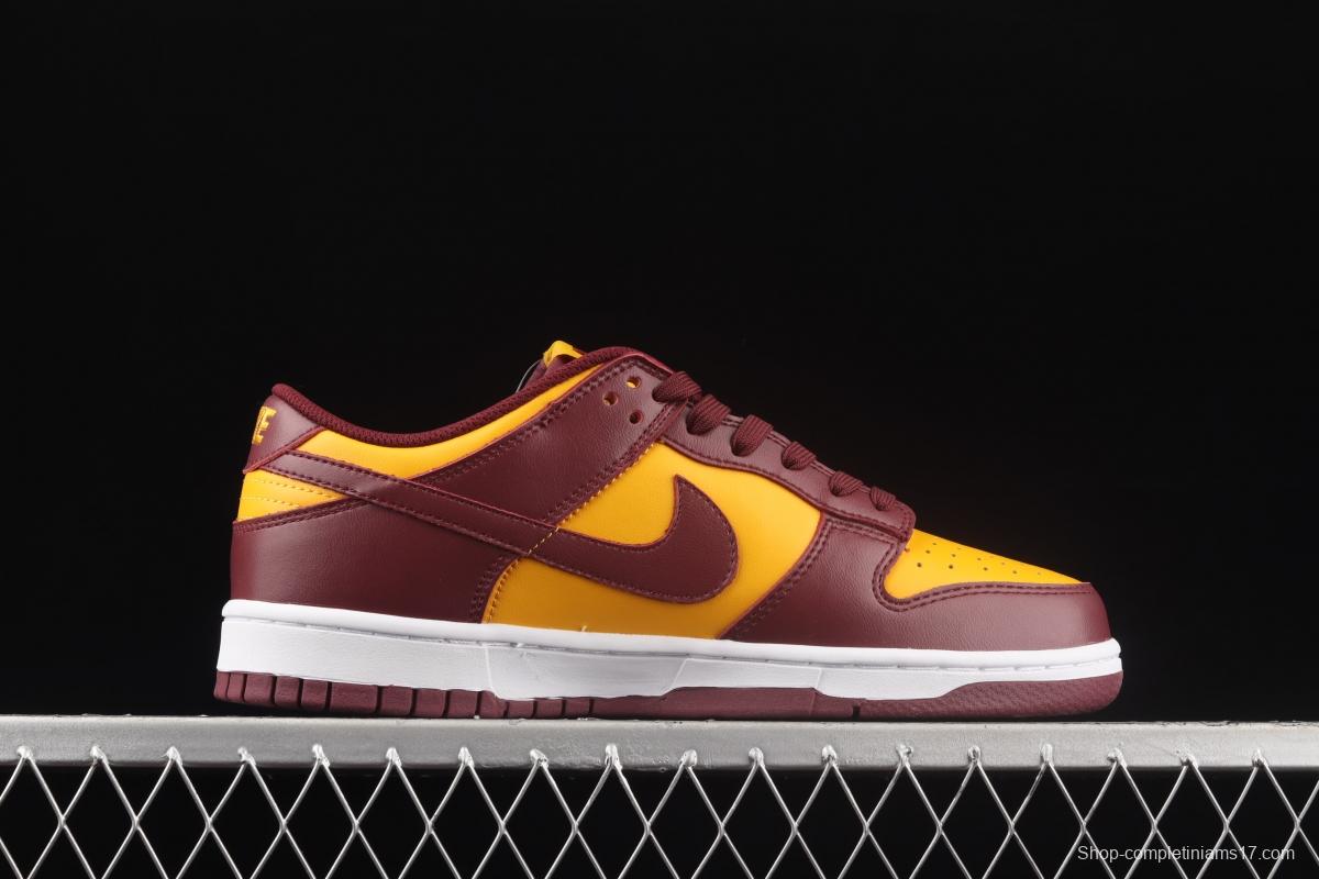 NIKE SB DUNK Low Midas Gold tomato fried egg color dunk series low side leisure sports skateboard shoes DD1391-701