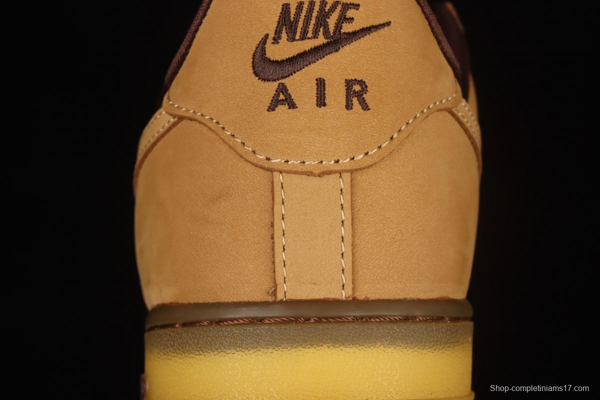 NIKE Air Force 1 Low Retro SP Wheat Mocha Mocha wheat low-top casual board shoes DC7504-700