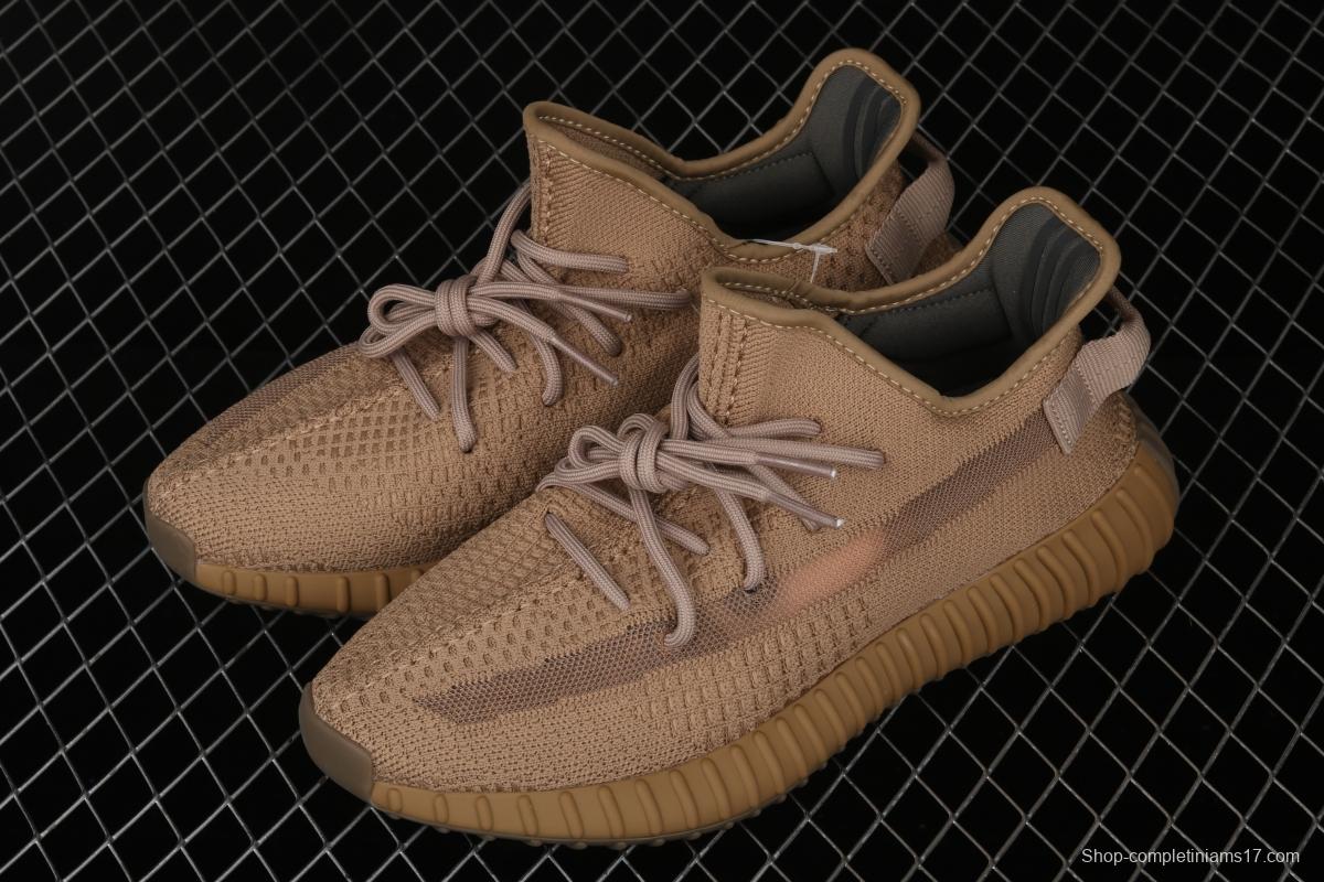 Adidas Yeezy Boost 350 V2 FX9033 Darth Coconut 350 second generation hollowed-out sesame gray angel color BASF Boost original