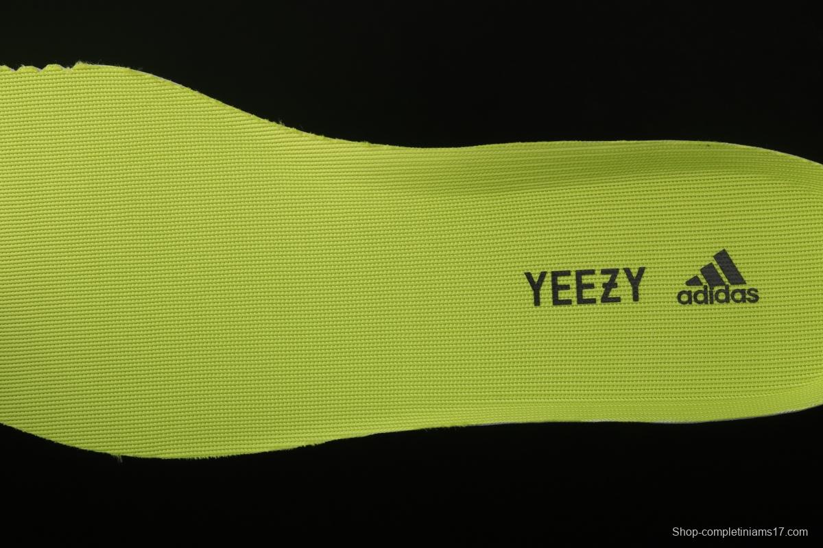 Adidas Yeezy Boost 380 Hylte Glow FZ4990 Kanye jointly limited coconut 380 fluorescent yellow luminous running shoes