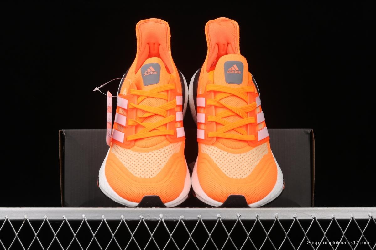 Adidas Ultra Boost 21 Consortium FZ1920 Das new 7.0 thick-soled popcorn running shoes