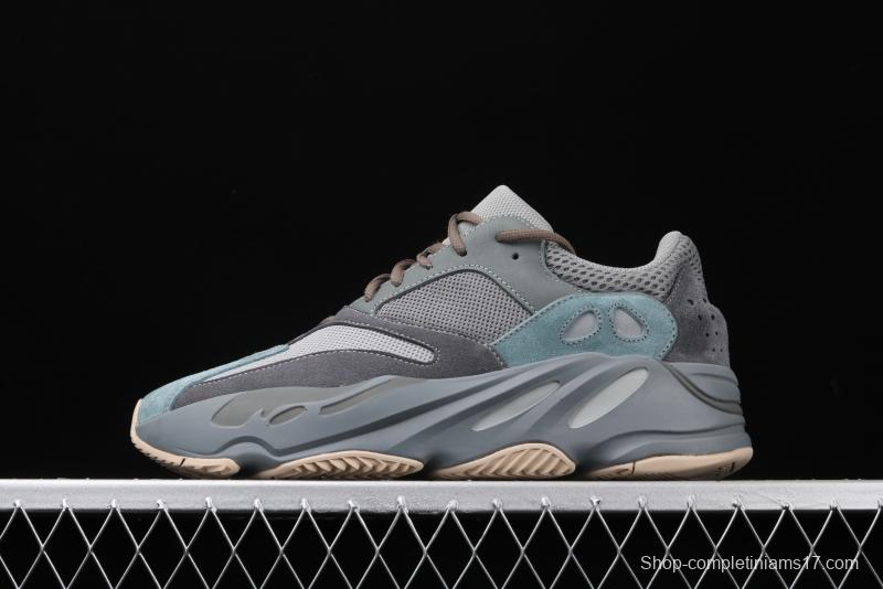 Adidas Yeezy Boost 700Teal Blue FW2499 Kanye coconut 700cyan blue running shoes