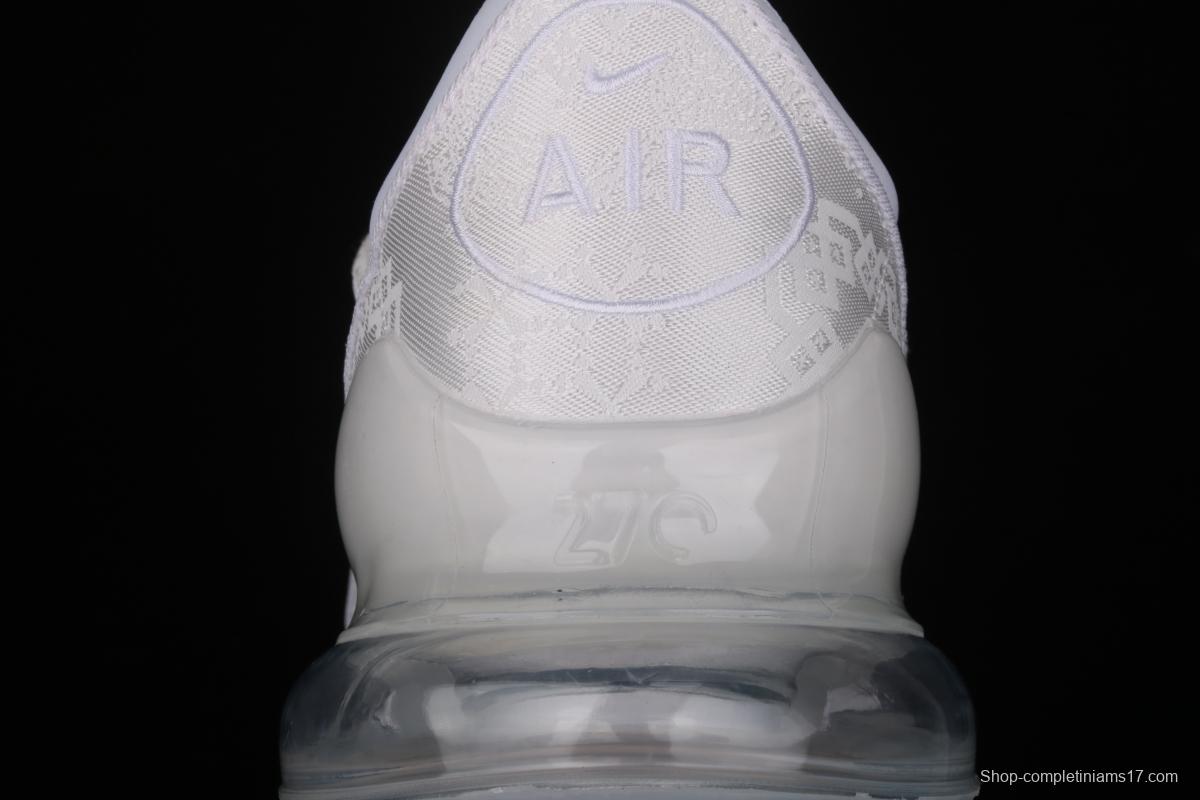 NIKE Max 270White silk half-palm air cushion running shoes AJ0499-100