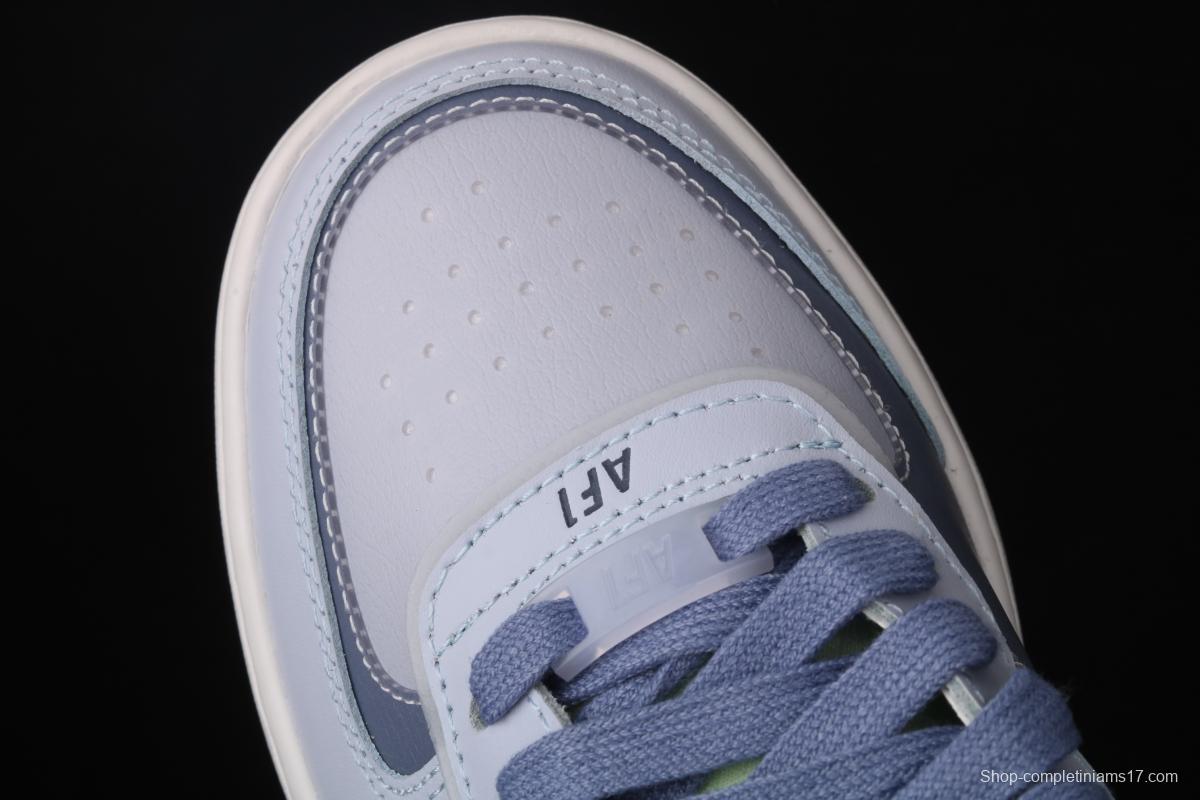 NIKE Air Force 1 ShAdidasow light weight heightened low-top 100-board shoes CK6561-001