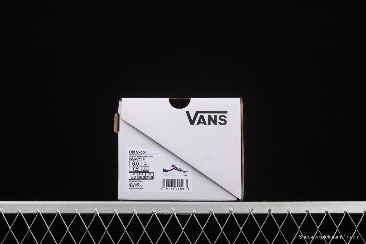 Doraemon x Vans jointly ordered DIY limited edition low upper shoes VN0A45KDVUP