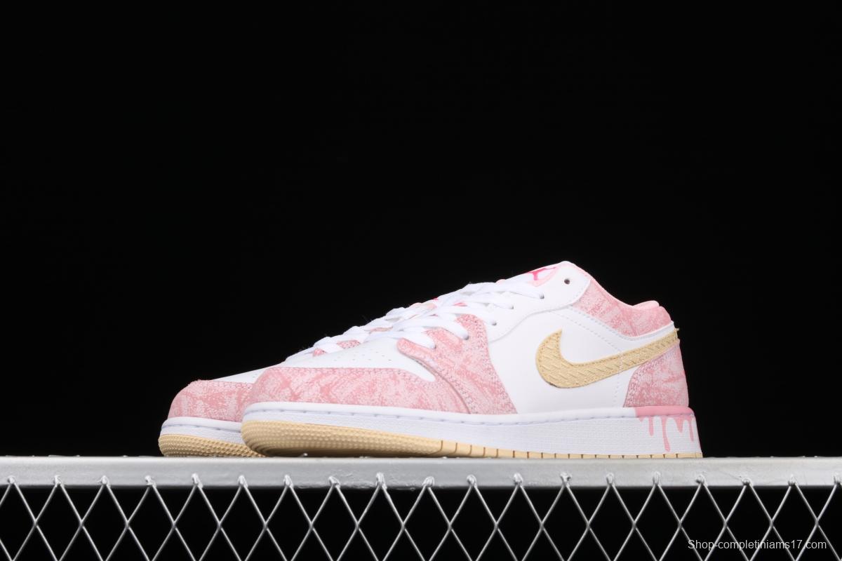 Air Jordan 1 Low GS low-top ice cream low-top basketball shoes CW7104-601