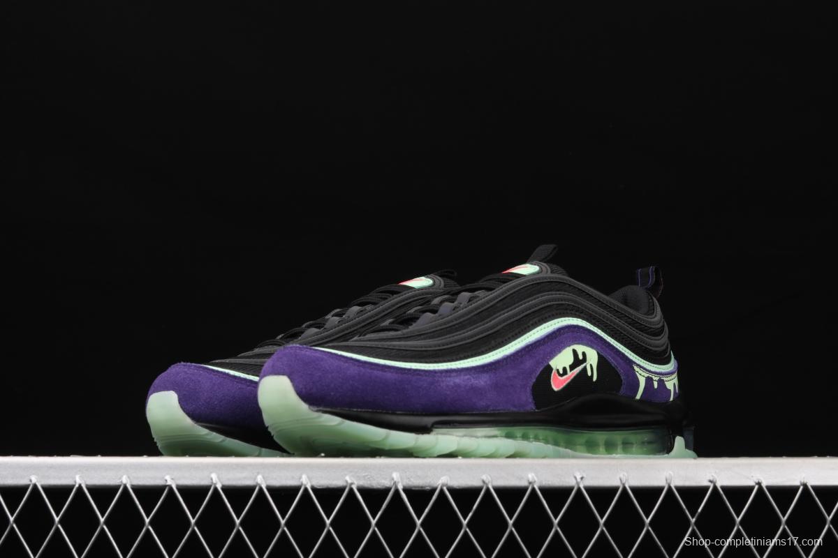 NIKE Air Max 97 Halloween theme bullet air cushion running shoes DC1500-001