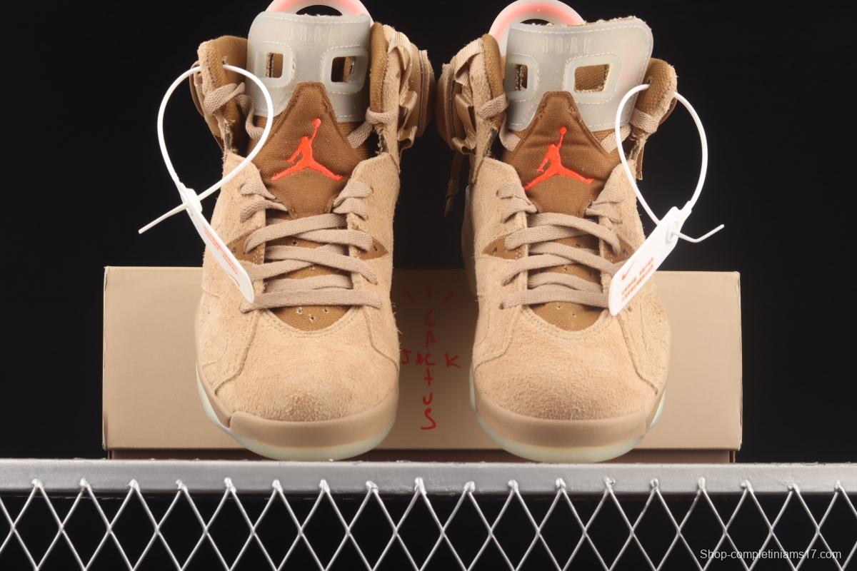 Travis Scott x Air Jordan 6 British Khaki khaki DH0690-200