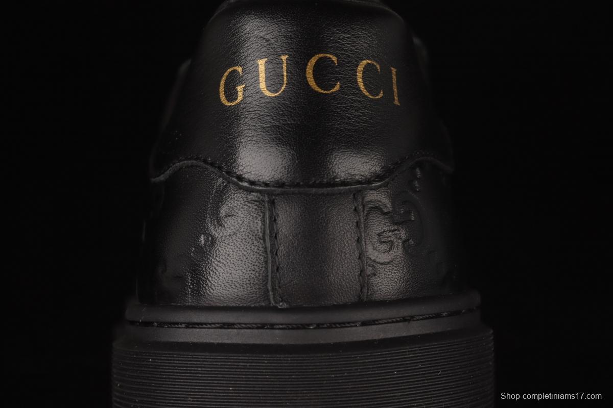 Gucci Screener GG High-Top Sneaker double G embossed leisure shoes series leisure board shoes 02JPO68305