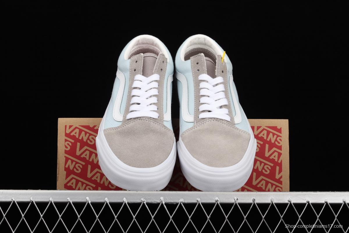 Vans Style 36 Milk Blue Gray matching low-top Leisure Board shoes VN0A3WKT4FY