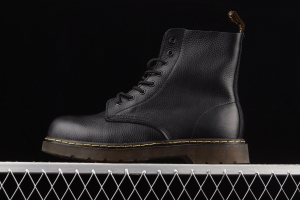 Dr.martens Martin Boot 1460 Series Litchi pattern soft Leather Gao Bang R11822206