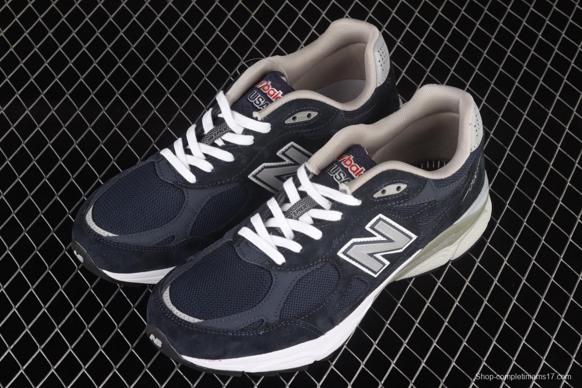 New Balance NB990 series of high-end American retro leisure running shoes M990NB3