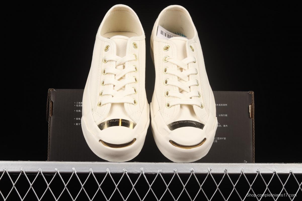 Converse Jack Purcell year of the Tiger Limited Series Golden Tiger opening smile low upper board shoes 164058C