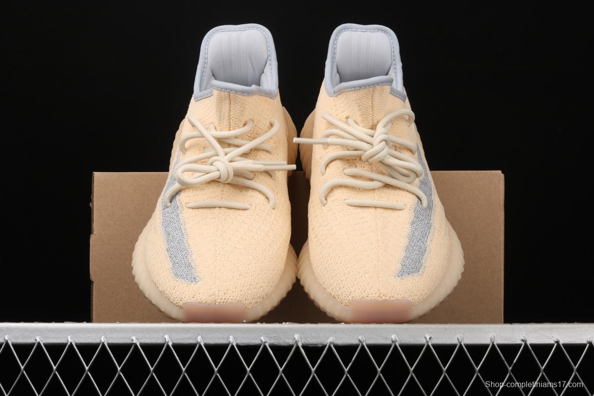 Adidas Yeezy Boost 350 V2 Linen FY5158 Darth Coconut 350 second generation flax full star BASF Boost original