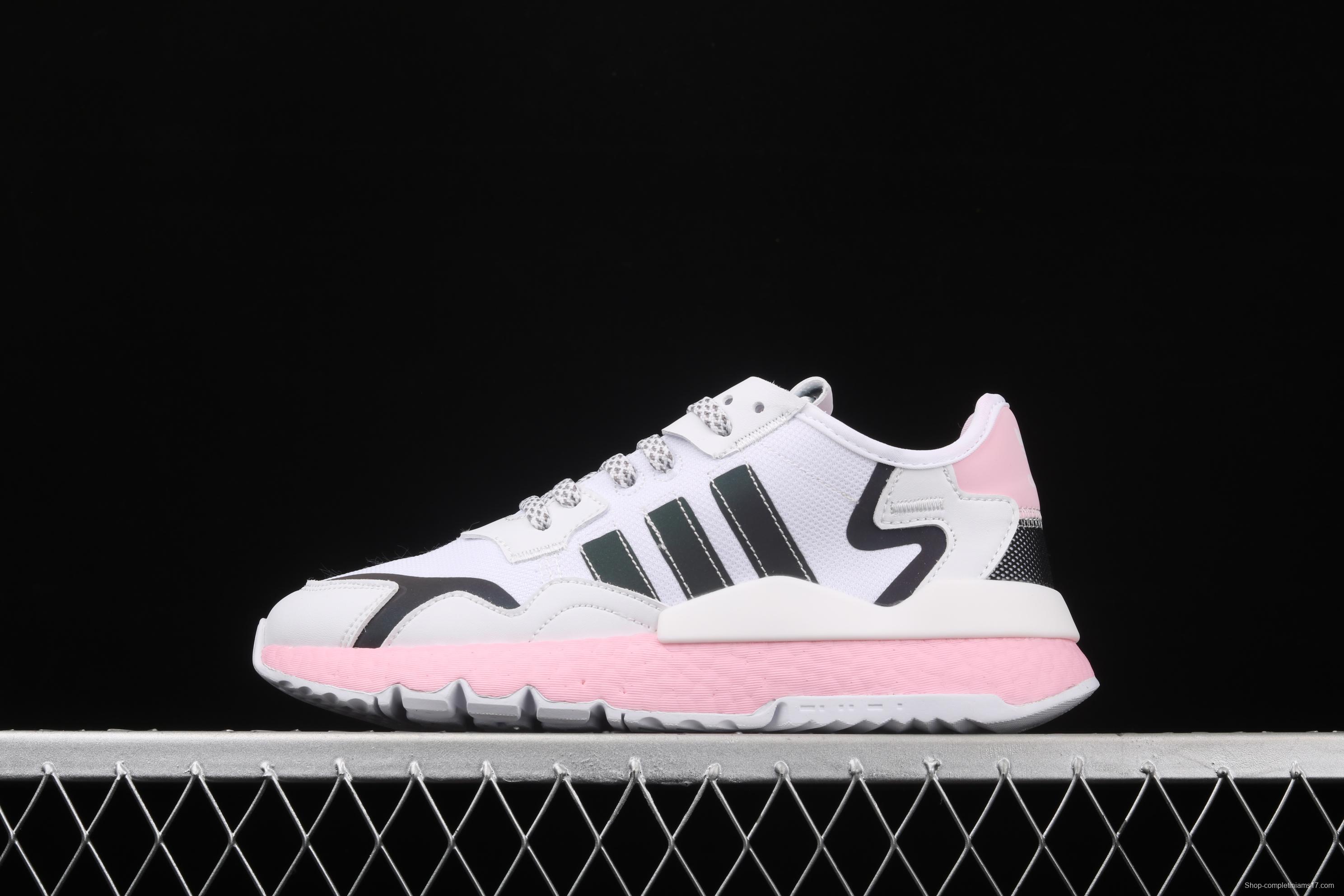 Adidas Nite Jogger 2019 Boost EG7942 3M reflective vintage running shoes