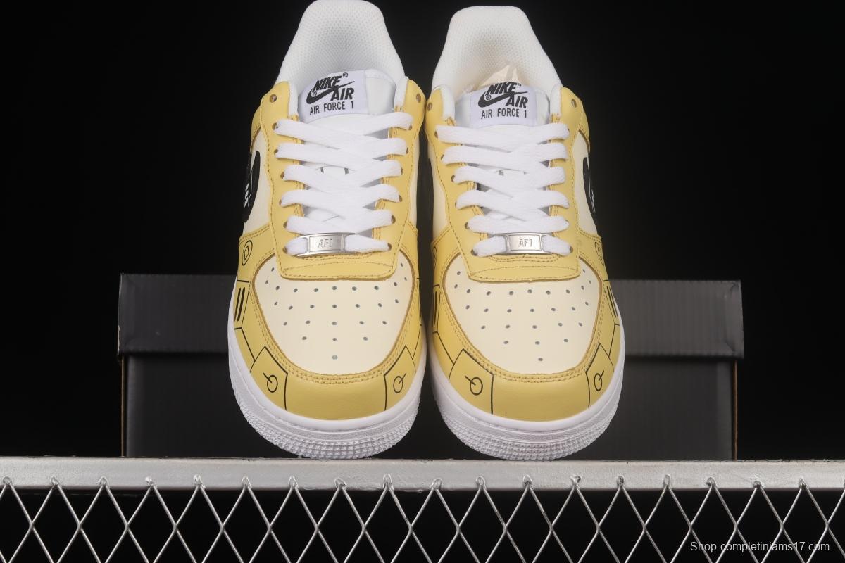 NIKE Air Force 1'07 Low PS5 Video Game Theme Low Top Sports Casual Sneakers DD8959-102