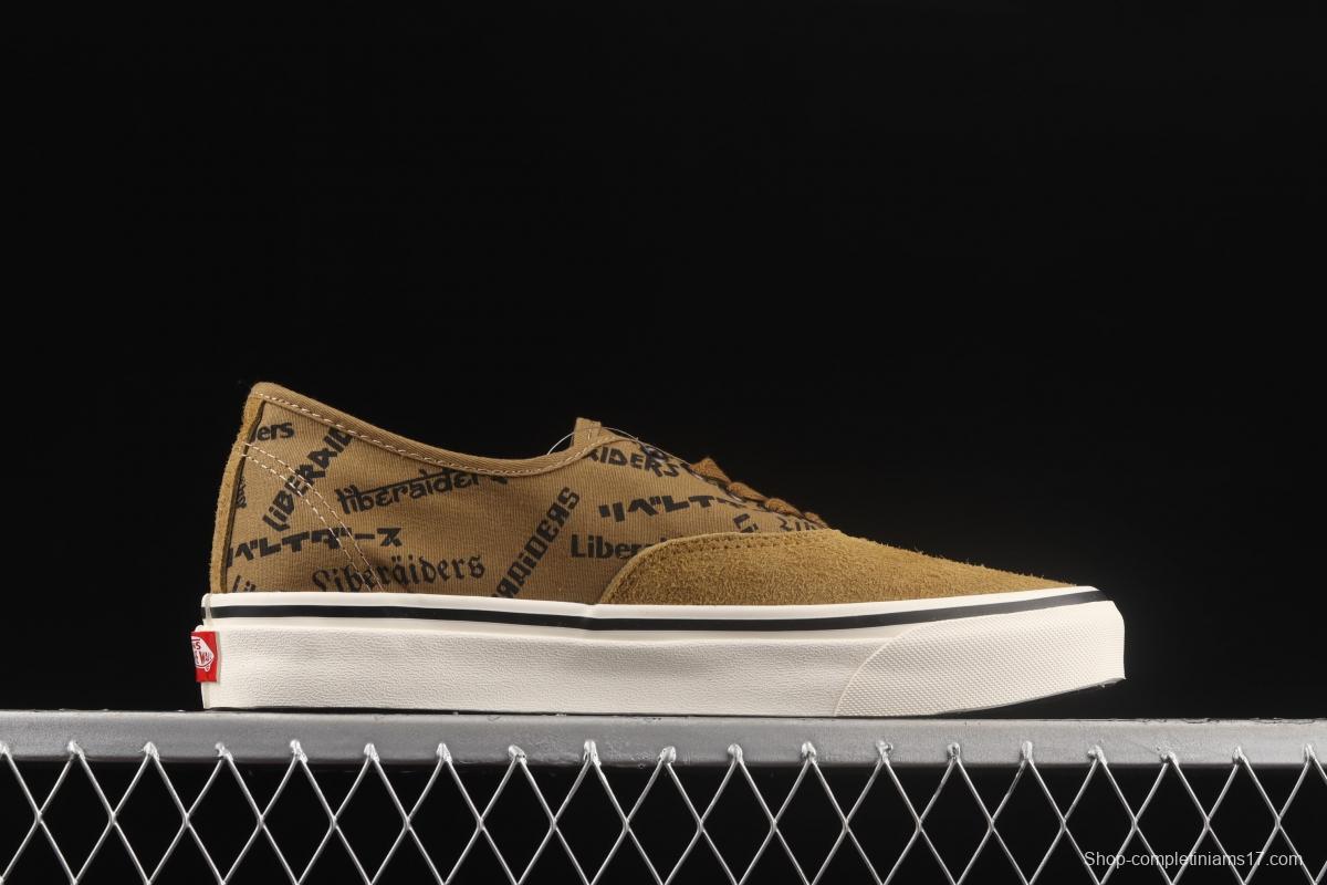 Liberaiders x Vans Authentic Dx joint style tooling series low-top casual board shoes VN0A54F27MB