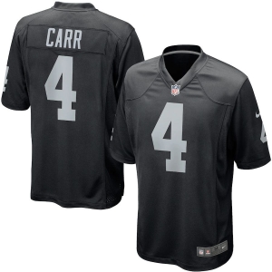 Men's Derek Carr Black Player Limited Team Jersey