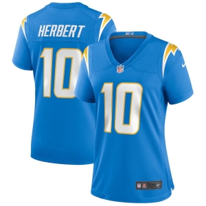 Women's Justin Herbert Powder Blue 2020 Draft First Round Pick Player Limited Team Jersey