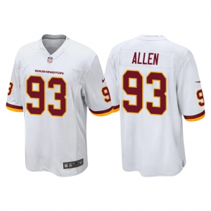 Men's #93 Jonathan Allen White Player Limited Team Jersey