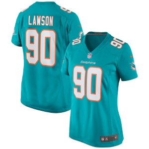 Women's Shaq Lawson Aqua Player Limited Team Jersey