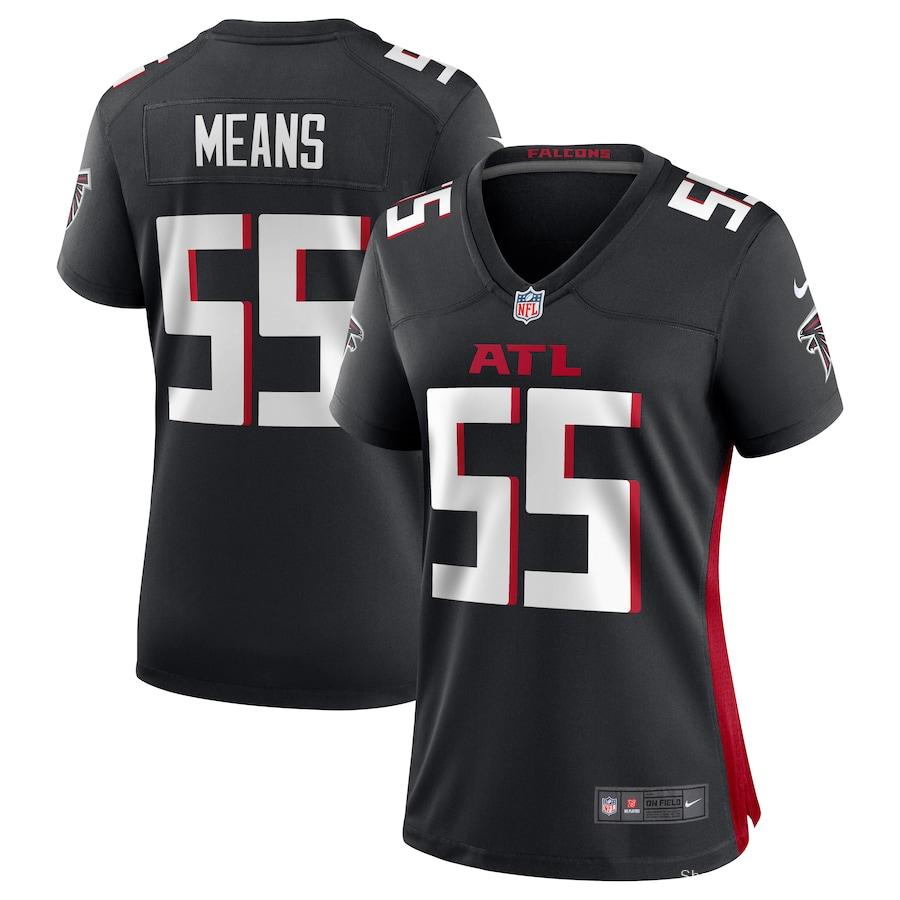 Women's Steven Means Black Player Limited Team Jersey