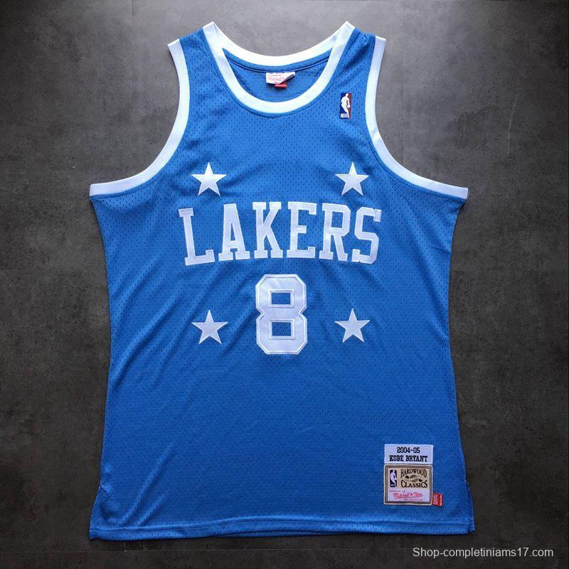 Men's Kobe Bryant Blue Retro Classic Team Jersey