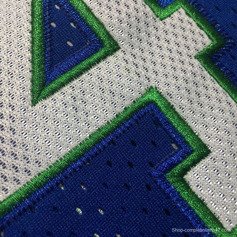 Men's Dirk Nowitzki Blue Retro Classic Team Jersey