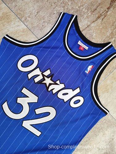 Men's Shaquille O'Neal Blue Retro Classic Team Jersey