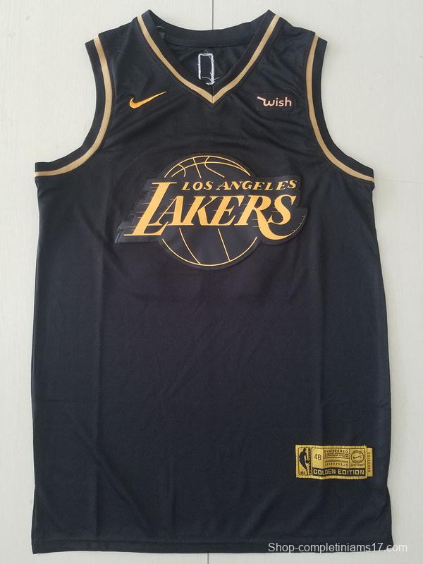 LeBron James 23 Black Golden Edition Jersey