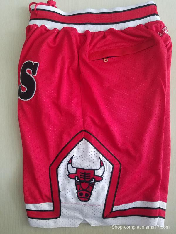 Chicago 1997-98 Throwback Classics Basketball Team Shorts