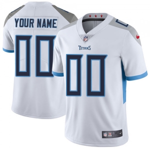 Men's White Customized Limited Team Jersey