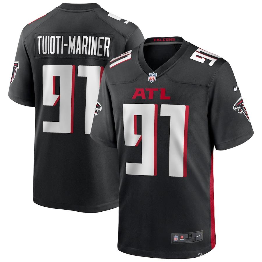 Men's Jacob Tuioti-Mariner Black Player Limited Team Jersey