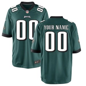 Youth Midnight Green Custom Game Team Jersey